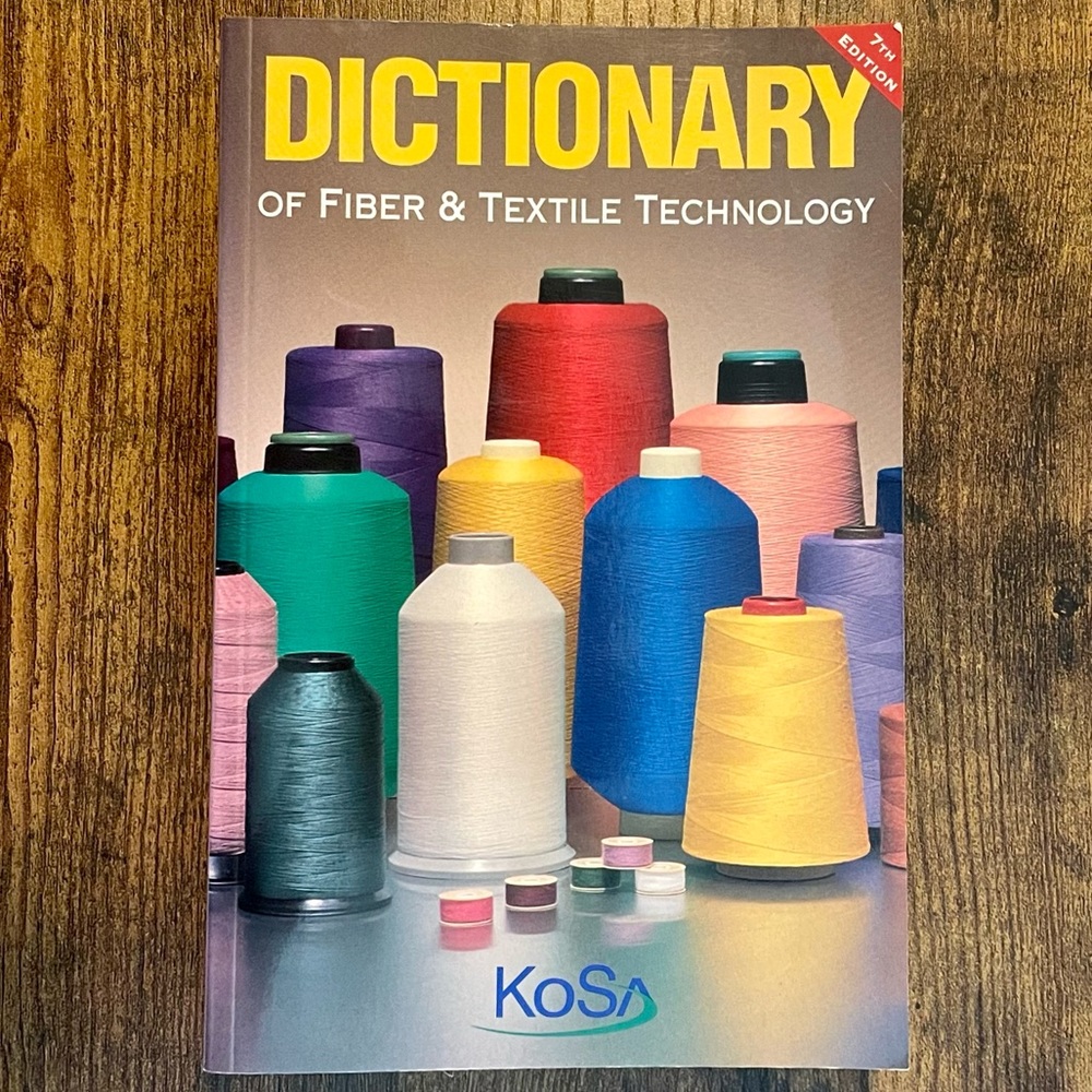 'Dictionary of Fiber & Textile Technology' (7th Edition) Paperback 0-9670071-0-0